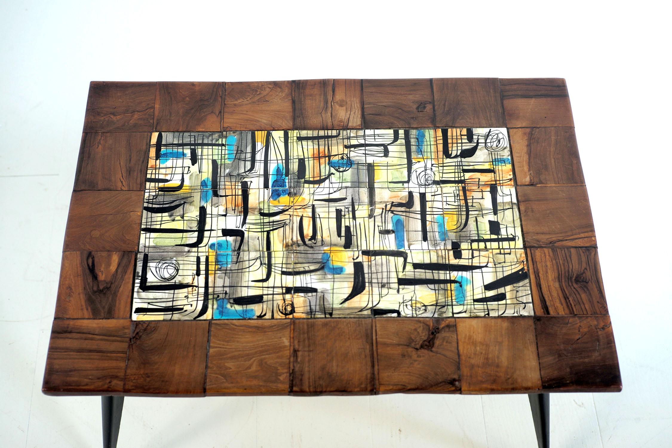 French Jean de Lespinasse (1896-1979), unique duo of coffee tables, France 1950 For Sale
