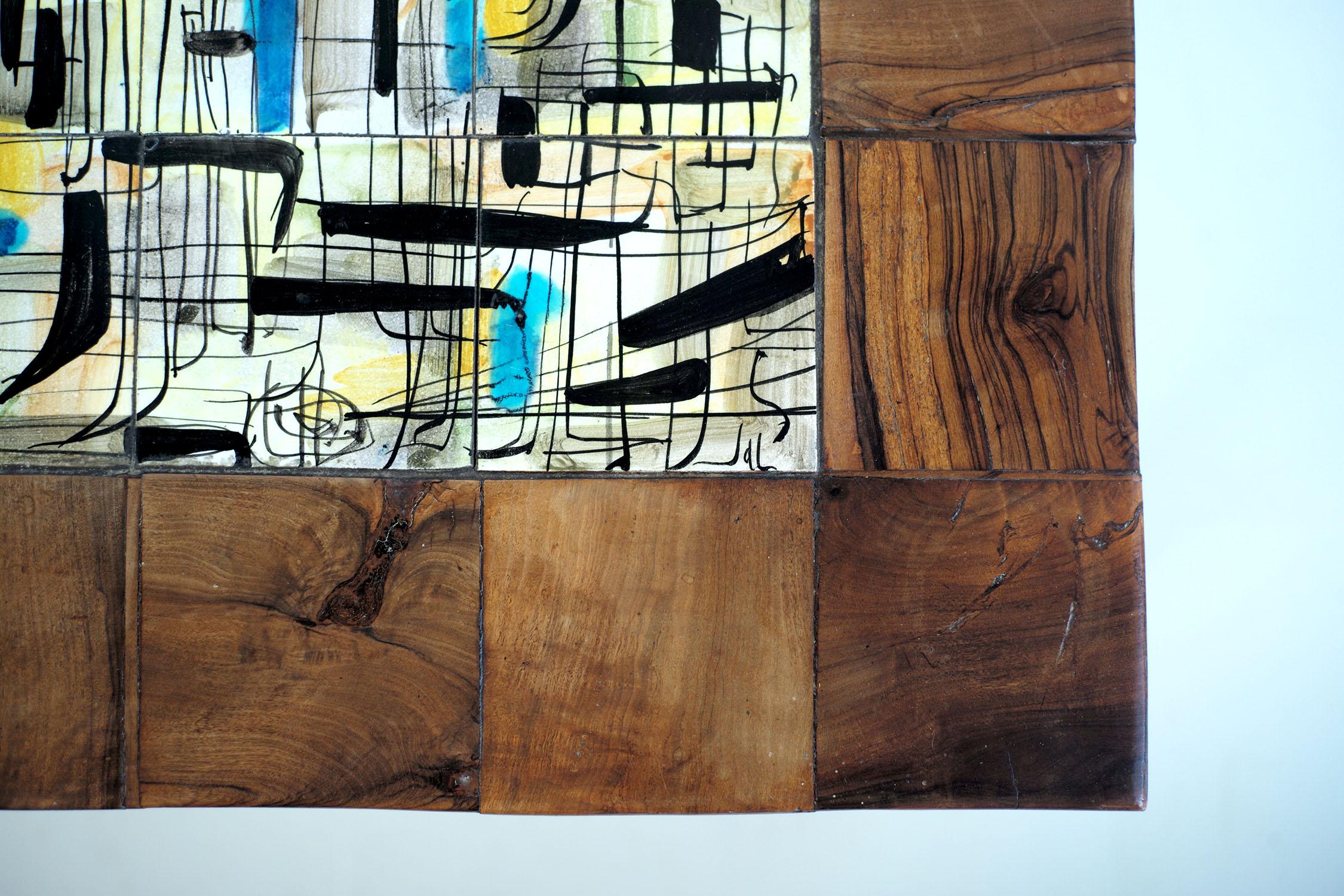 Jean de Lespinasse (1896-1979), unique duo of coffee tables, France 1950 For Sale 1