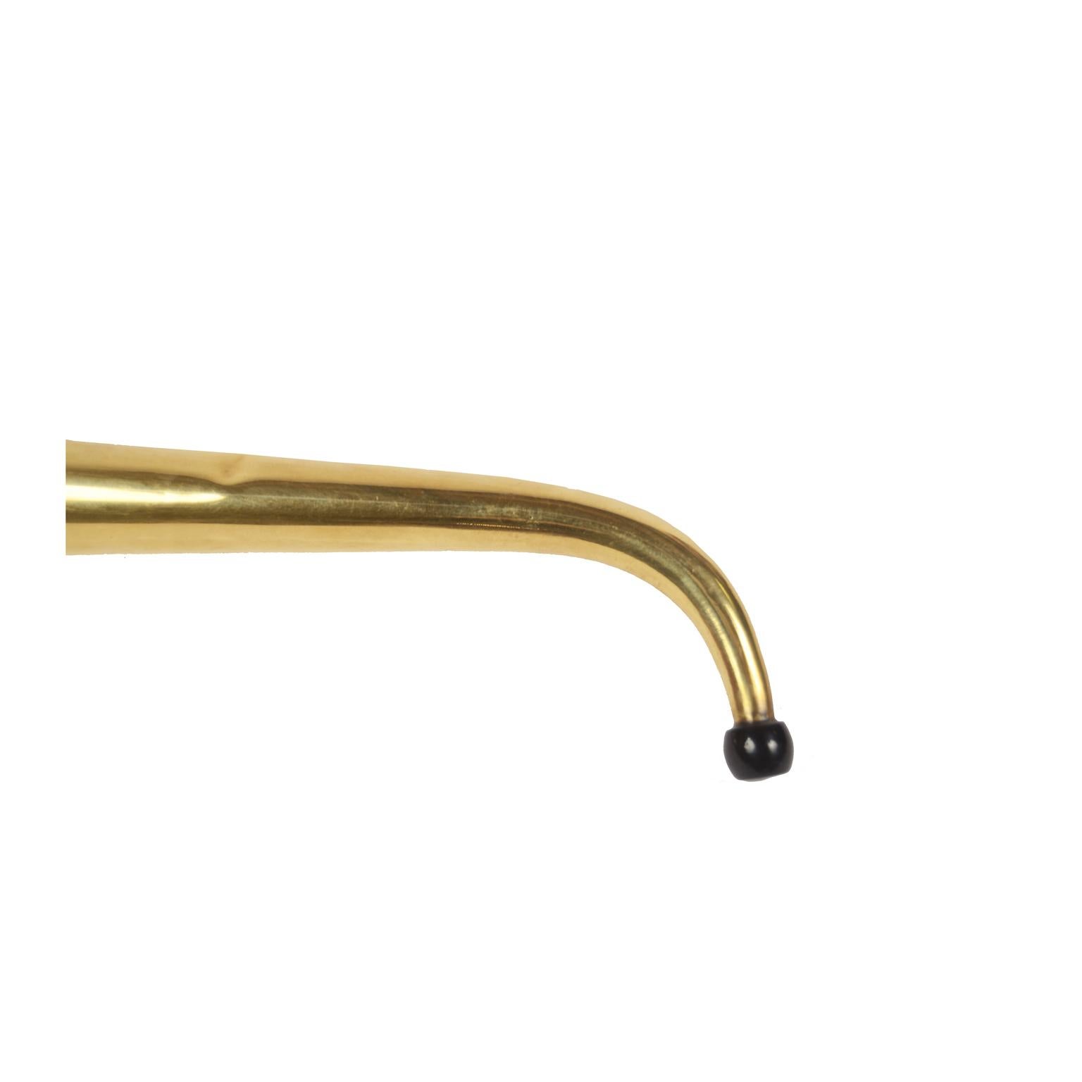 Ear Trumpet Made of Brass and Bakelite English Manufacture of the 1930s 2