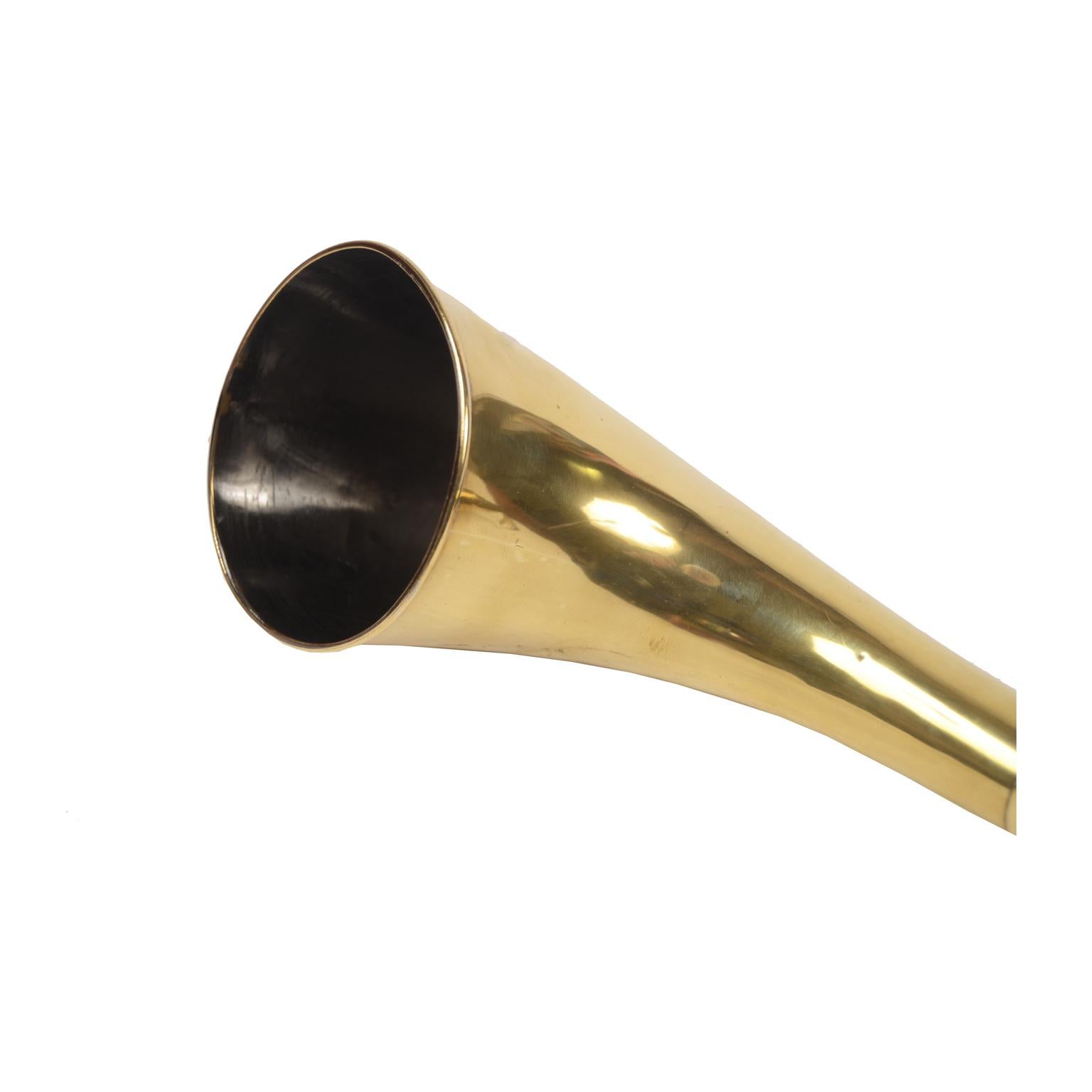 Ear Trumpet Made of Brass and Bakelite English Manufacture of the 1930s 4