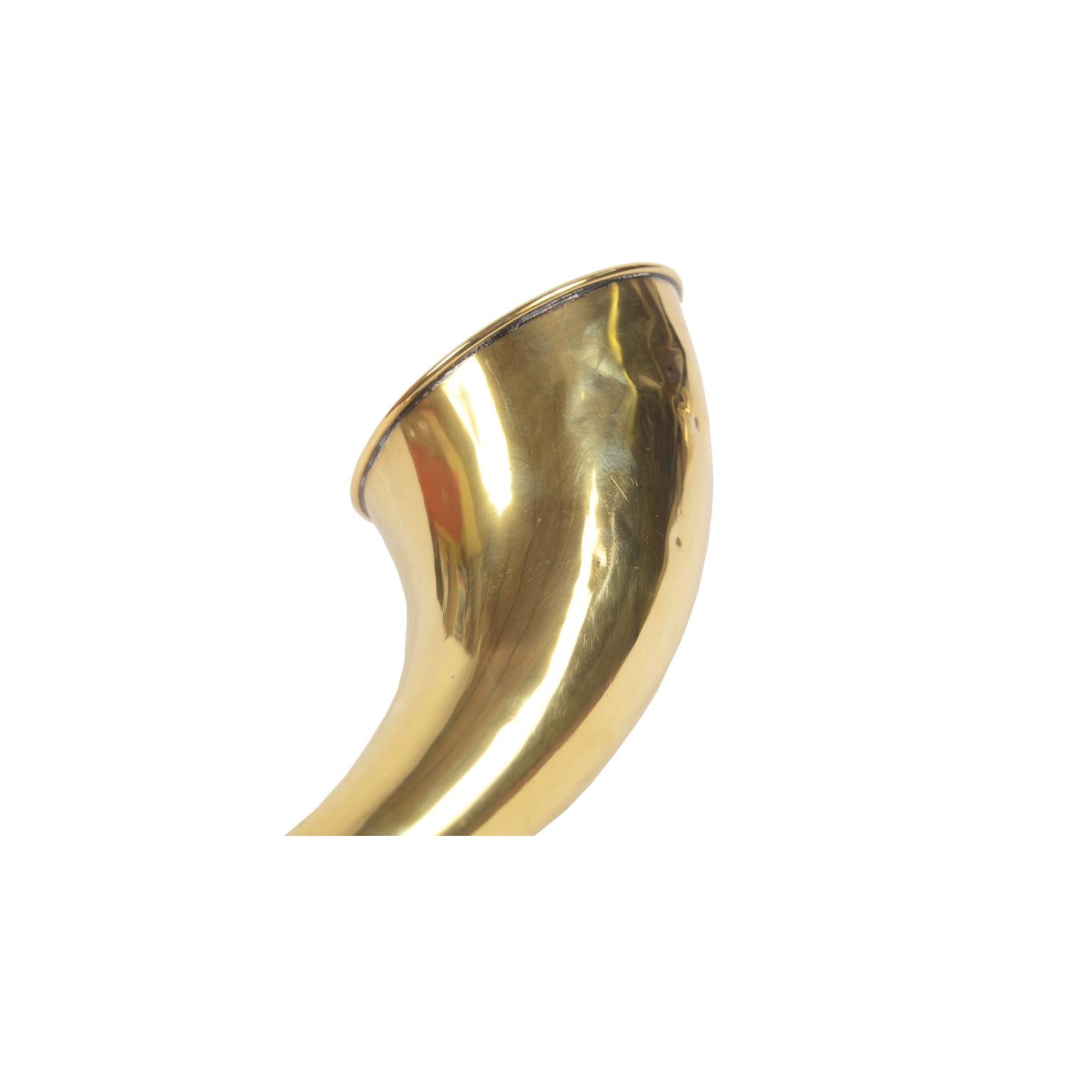 Ear Trumpet Made of Brass and Bakelite English Manufacture of the 1930s 5