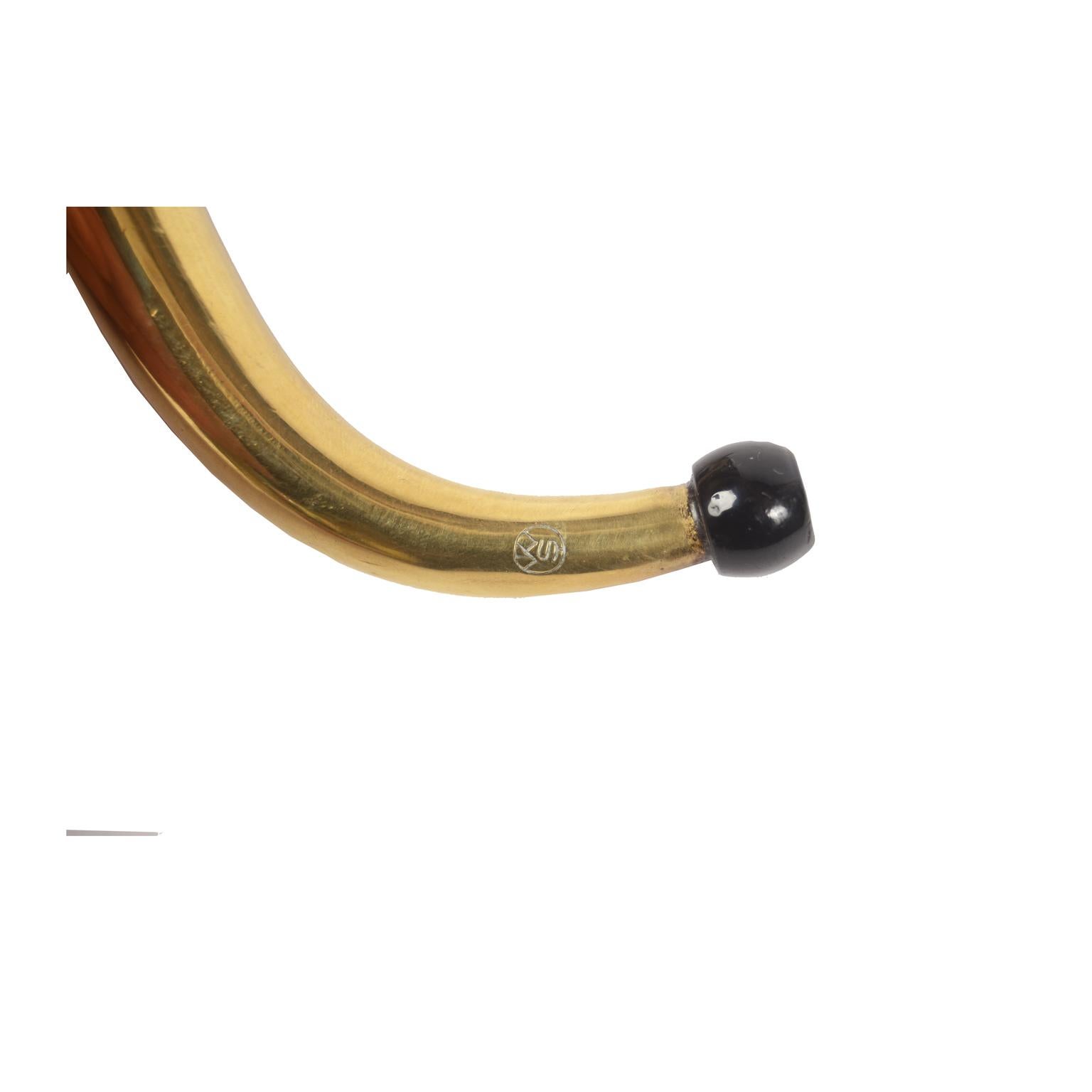 Ear Trumpet Made of Brass and Bakelite English Manufacture of the 1930s 1