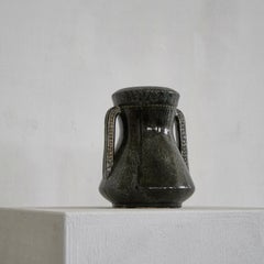 Eared Pottery Vase in Hourglass Shape