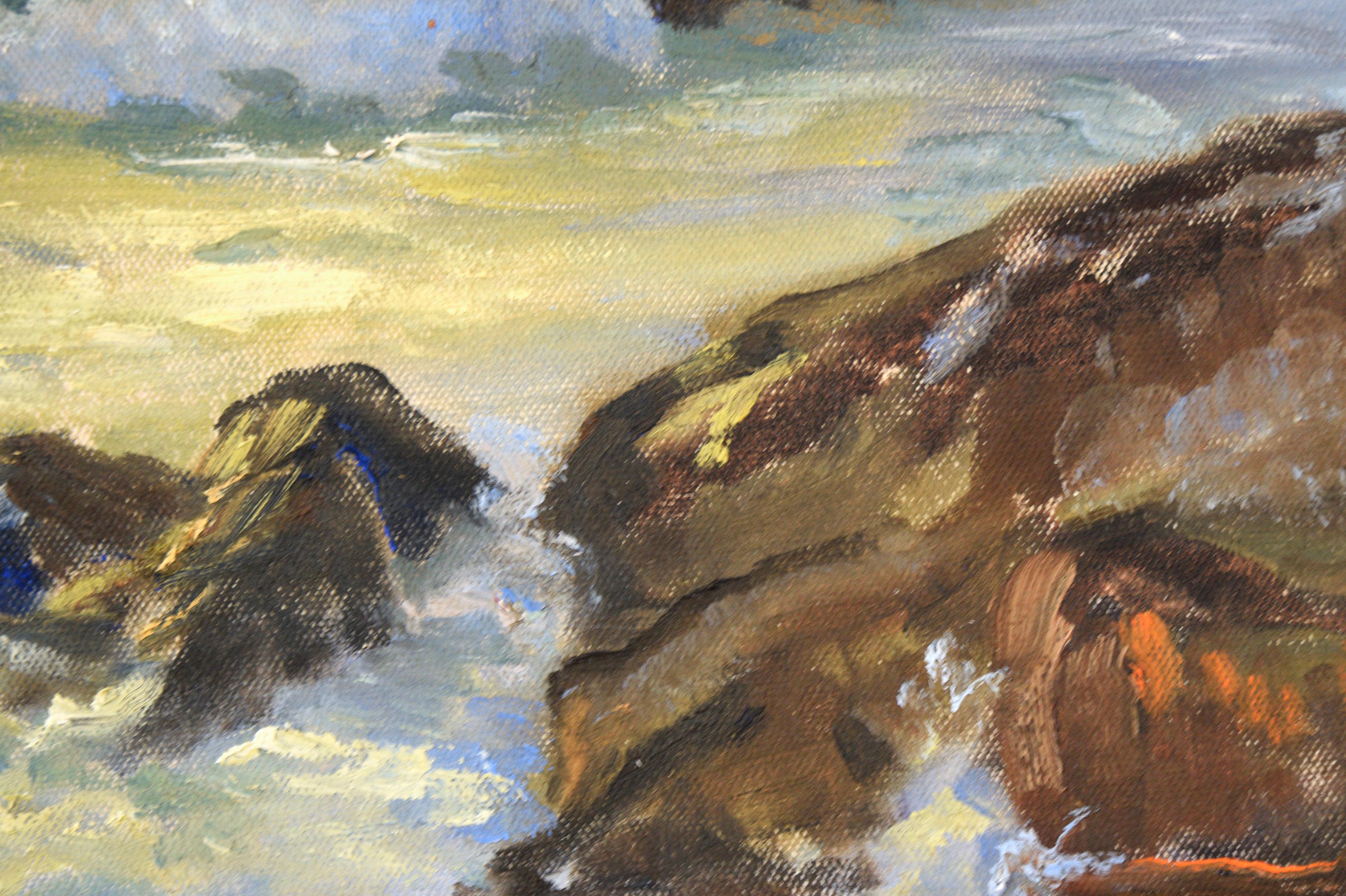 Paisaje marino turbulento 1