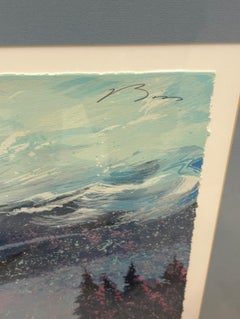 "Schneesturm entlang der Bärenzahnkette"