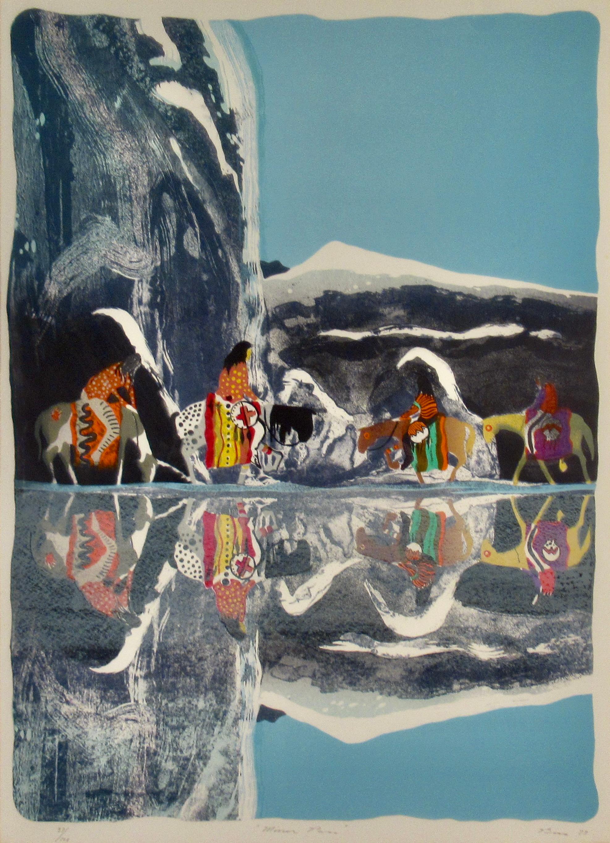 Mirror Pass - Print by Earl Biss
