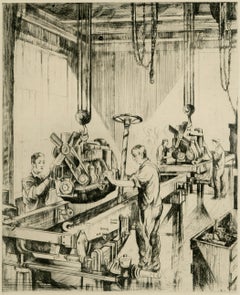 Autocar Truck Assembly, 1929, Workmen, American Industry