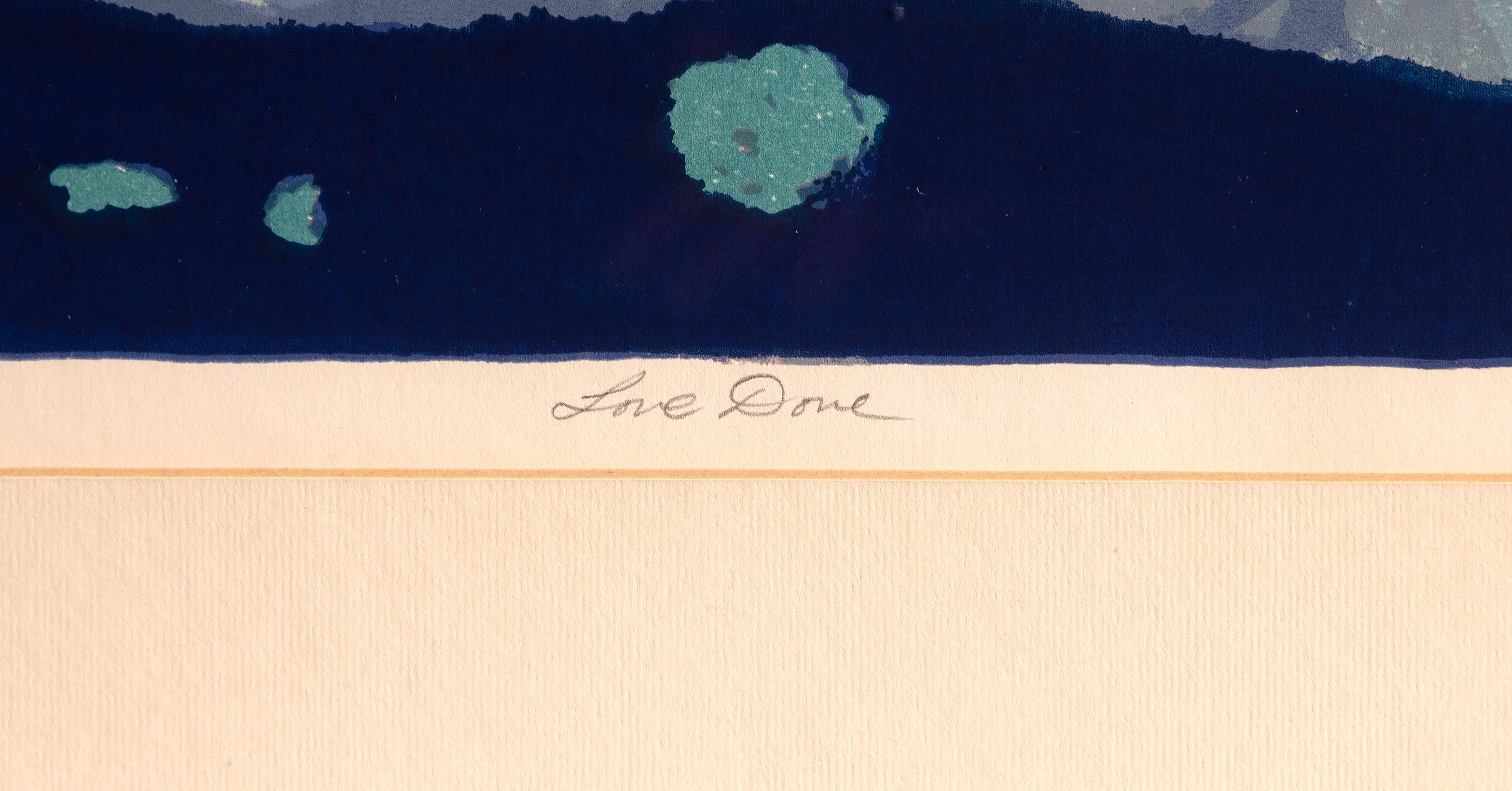 Paloma del amor, serigrafía firmada por Earl Klein en venta 1