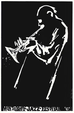 Earl Newman – Monterey Jazz ’63 Joe Gordon, 1963 Original Serigraph