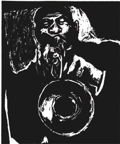 Earl Newman – Monterey Jazz Festival, 1965 Original Serigraph