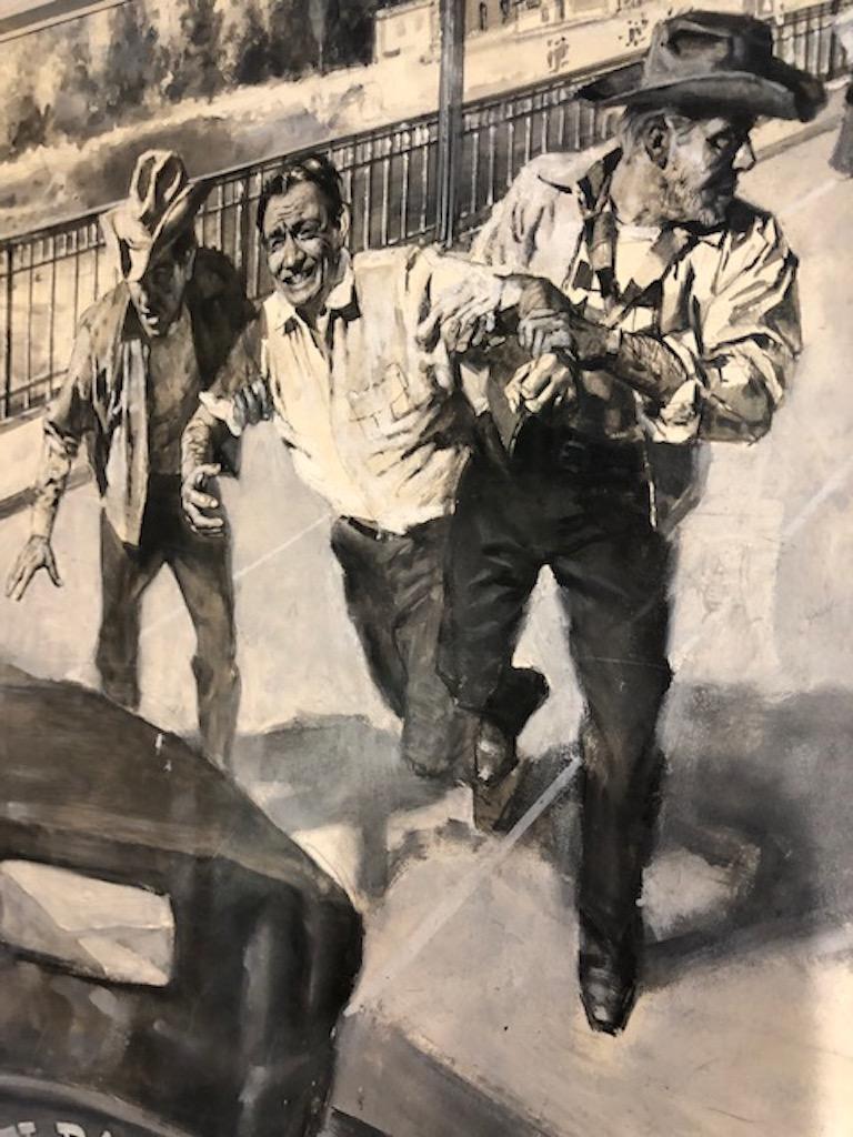 Mid-Century Modern Earl Norem Painting For Sale
