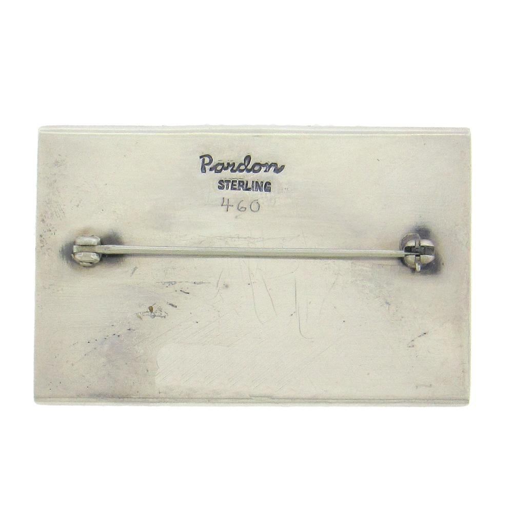 Earl Pardon Modernist Brooch In Good Condition For Sale In New York, NY