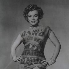 Marilyn Monroe "Potato Sack" 1952