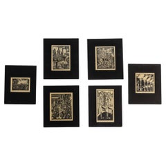 Gravures sur bois d'Earl Washington