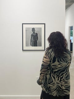 Hip Hop, Galveston, TX - Black and White Photograph, Black Artist, Portrait