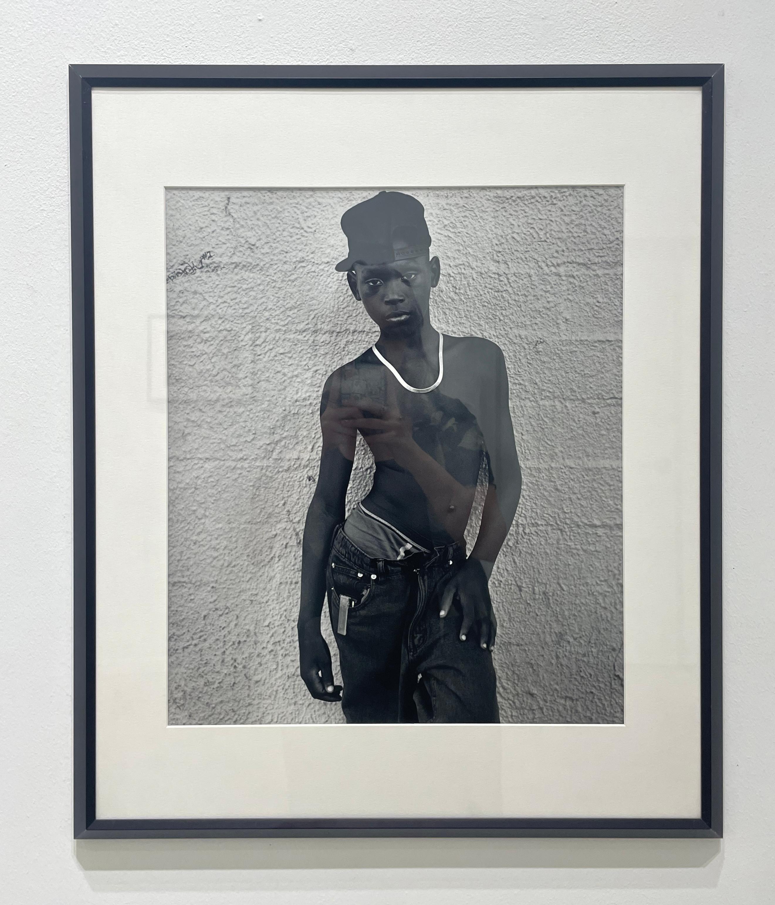 Hip Hop, Galveston, TX - Black and White Photograph, Black Artist, Portrait For Sale 2