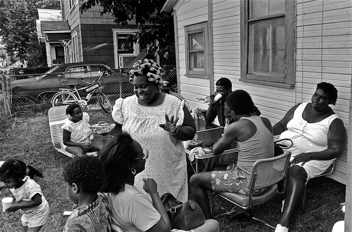 Earlie Hudnall Jr. Figurative Photograph - June 19th by Earlie Hudnall, Jr., Silver Gelatin Print, Photography