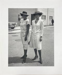 Two Sisters, Easter Sunday, 4th Ward, Houston, TX by Earlie Hudnall, Jr.