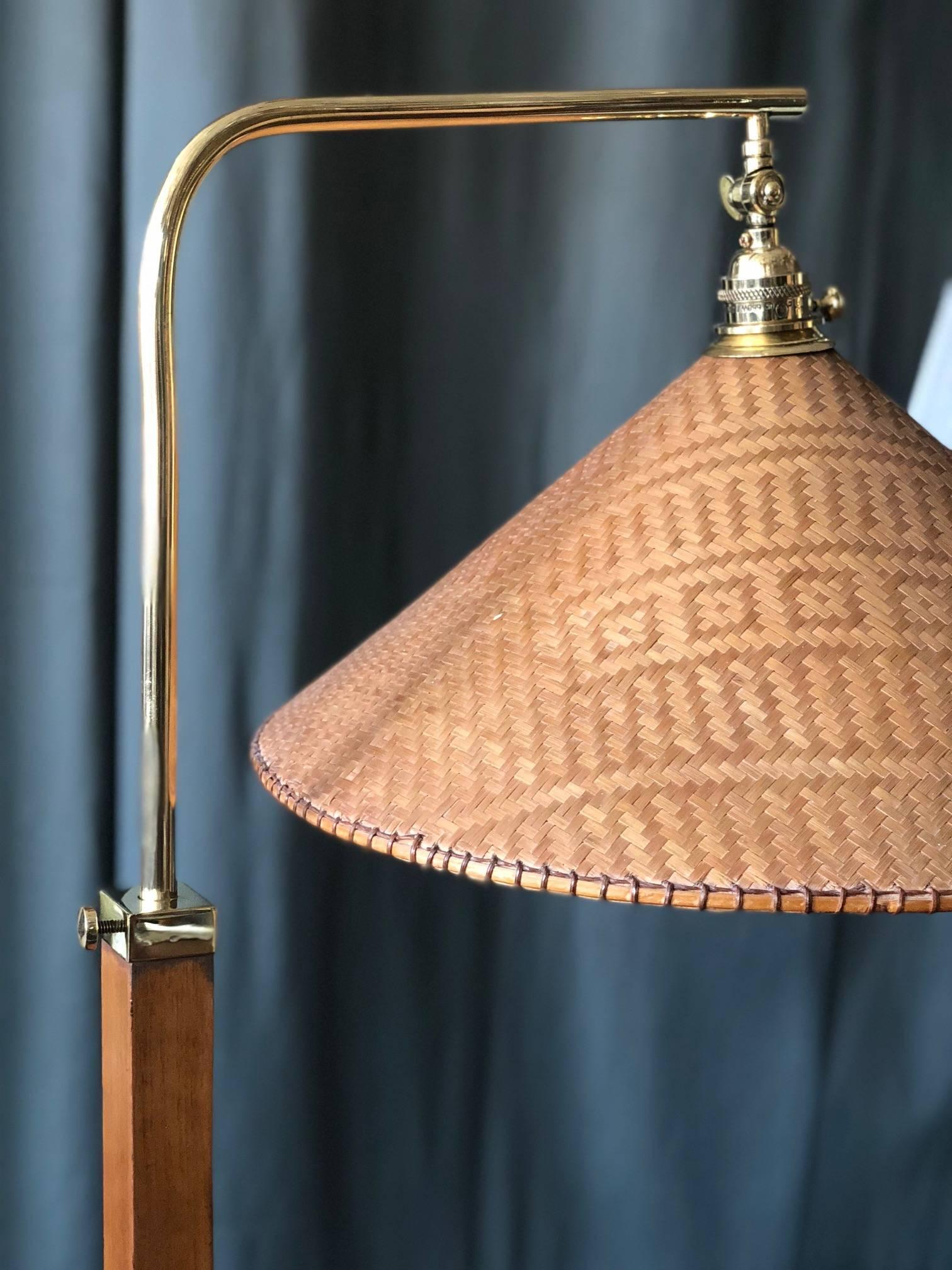 Scandinavian Modern Earlier Paavo Tynell Floor Lamp for Taito Oy