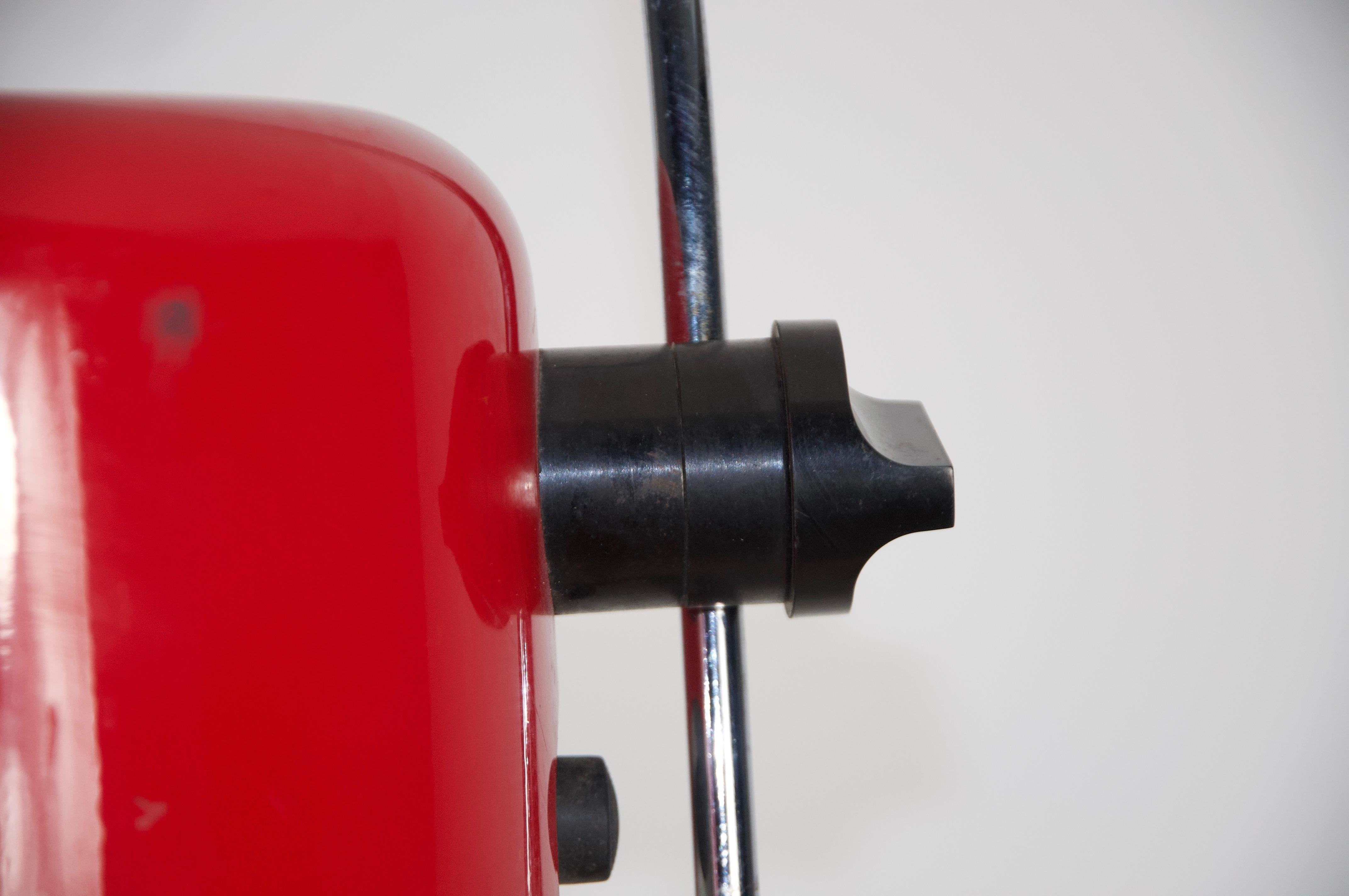 Early 1158 Coupe Wall Lamp by Joe Colombo For Oluce, 1960s For Sale 5