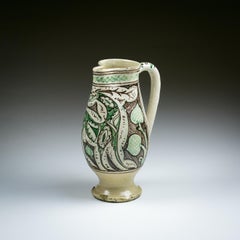 Early 15th Century Orvieto Jug with Mythical Beast