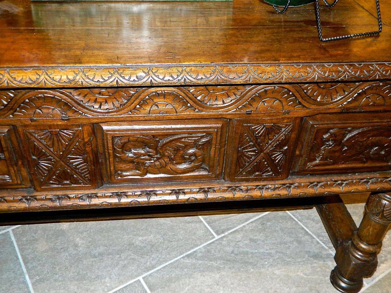Early 17th Century Spanish Table Chest, 