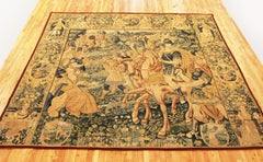 Early 17th Century Flemish Historical Tapestry with the Roman General Coriolanus