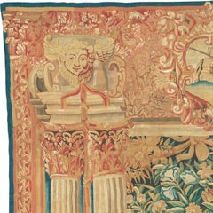 Early 17th Century Flemish Portico Tapestry