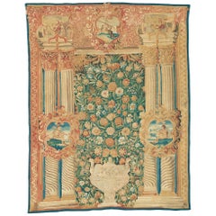 Early 17th Century Flemish Portico Tapestry