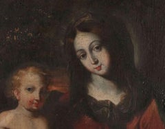 Early 17th century French School  "Virgin and Child "
