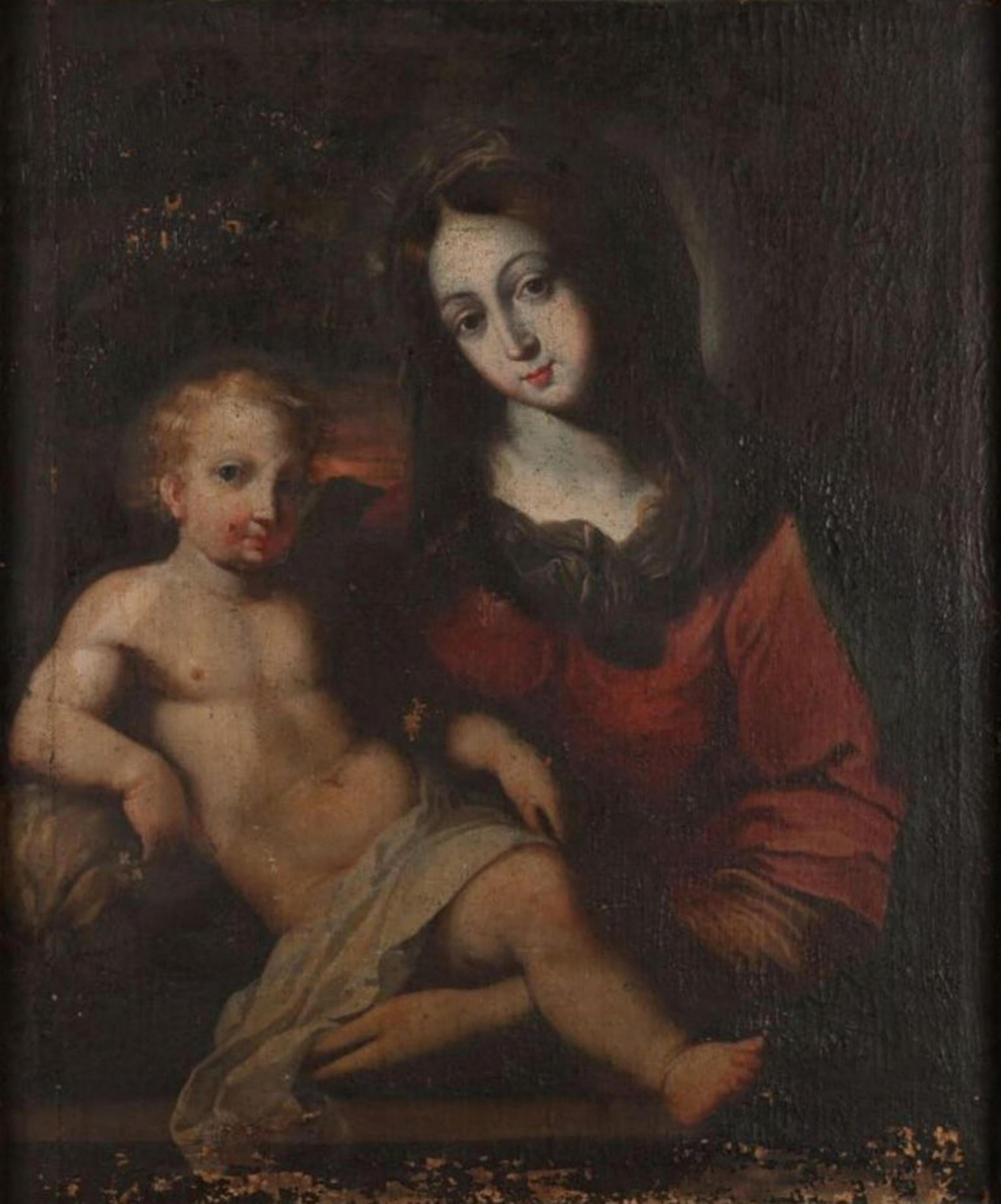 Oiled Early 17th century French School  