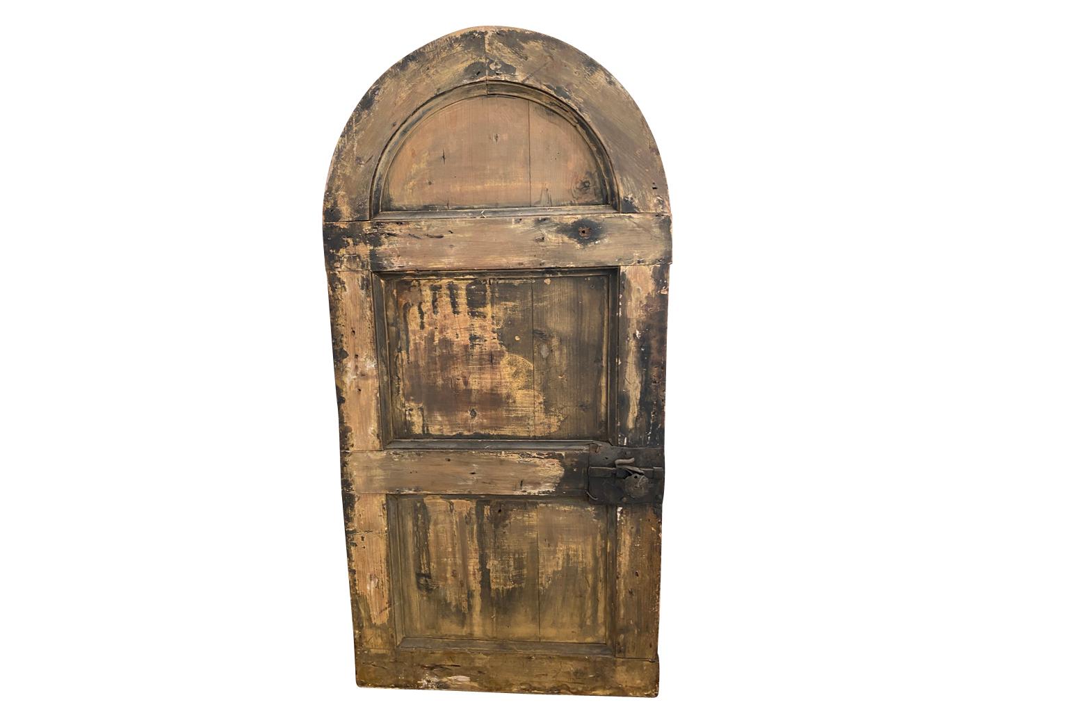 Walnut Early 17th Century Italian Door For Sale