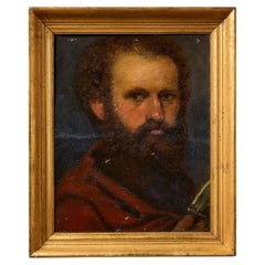 Peinture à l'huile du début du XVIIe siècle représentant saint Barthélemy, après Peter Paul Rubens