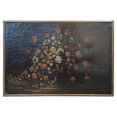 Antique EARLY 17th CENTURY STILL LIFE PAINTING 
