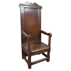 Early 17th Century Wainscot Oak Great Chair, c. 1620