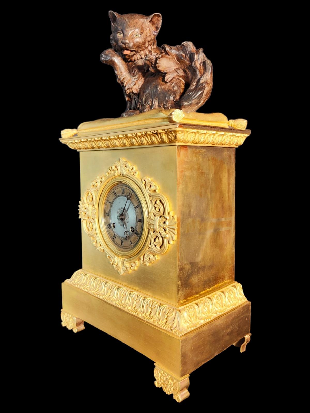 Early 1800 Automaton Clock 19th Century 7