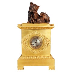 Début 1800 Horloge Automaton 19ème siècle