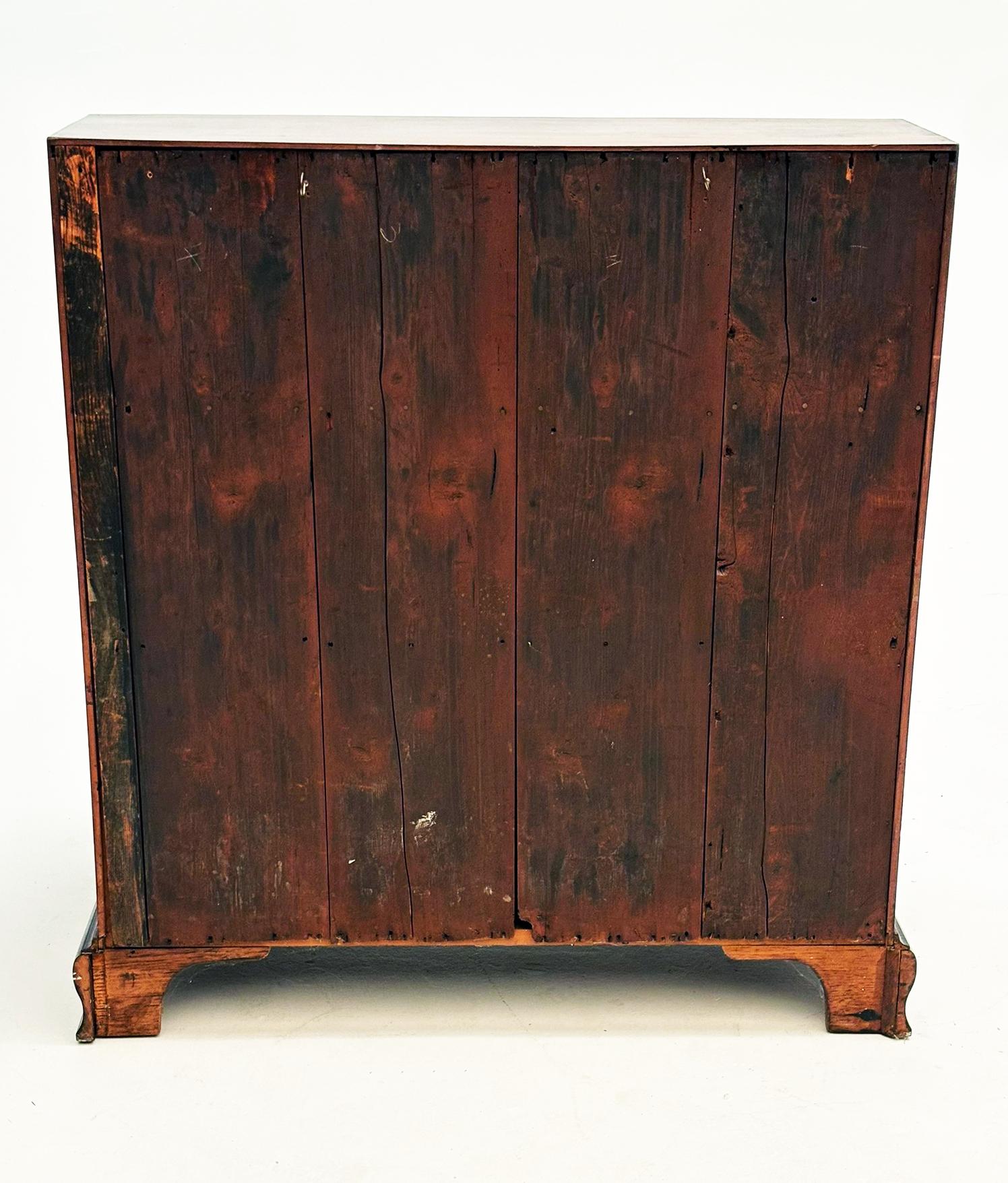 Early 1800's English George III Style Drop Front Desk For Sale 5