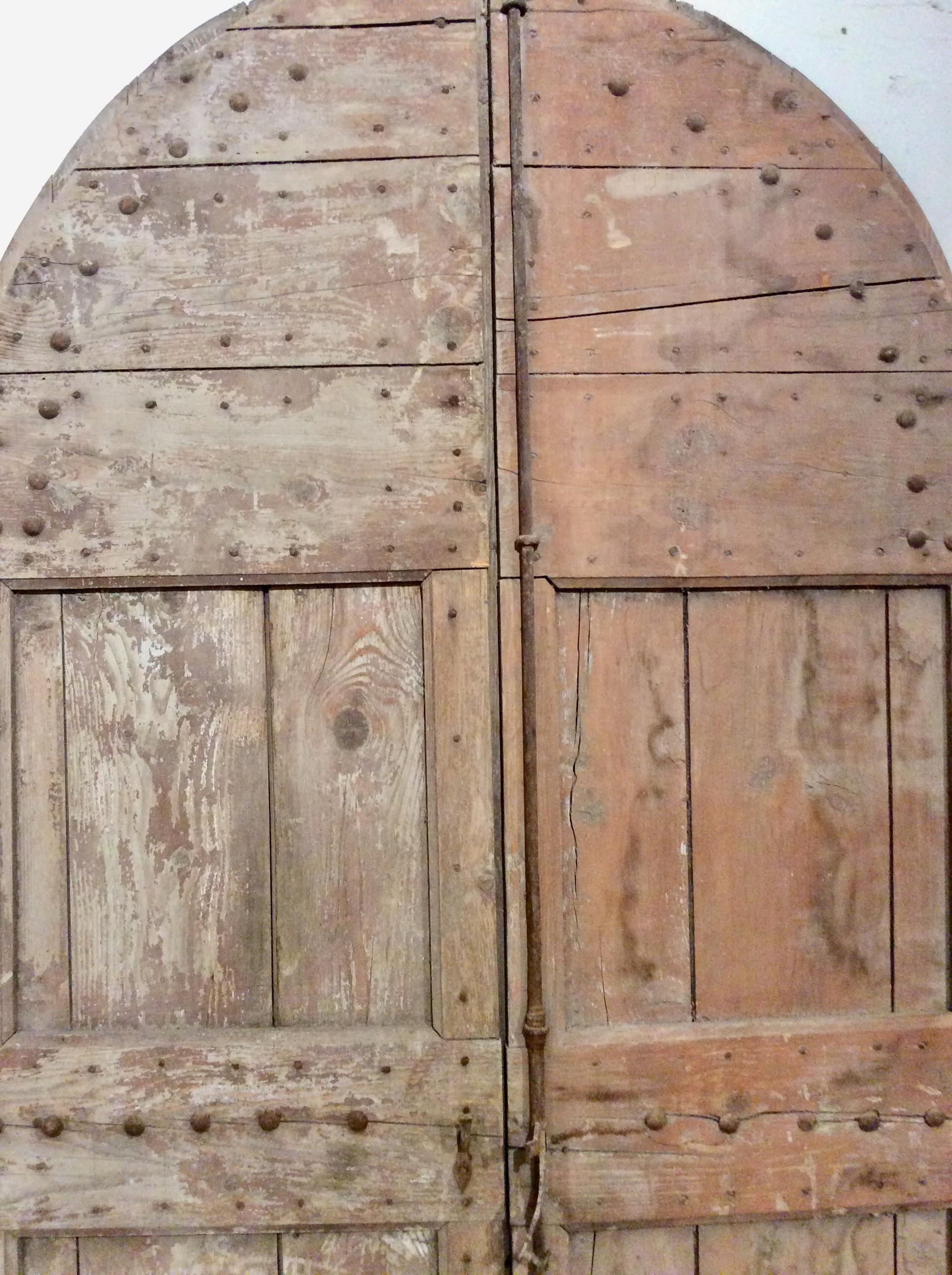 arched barn door