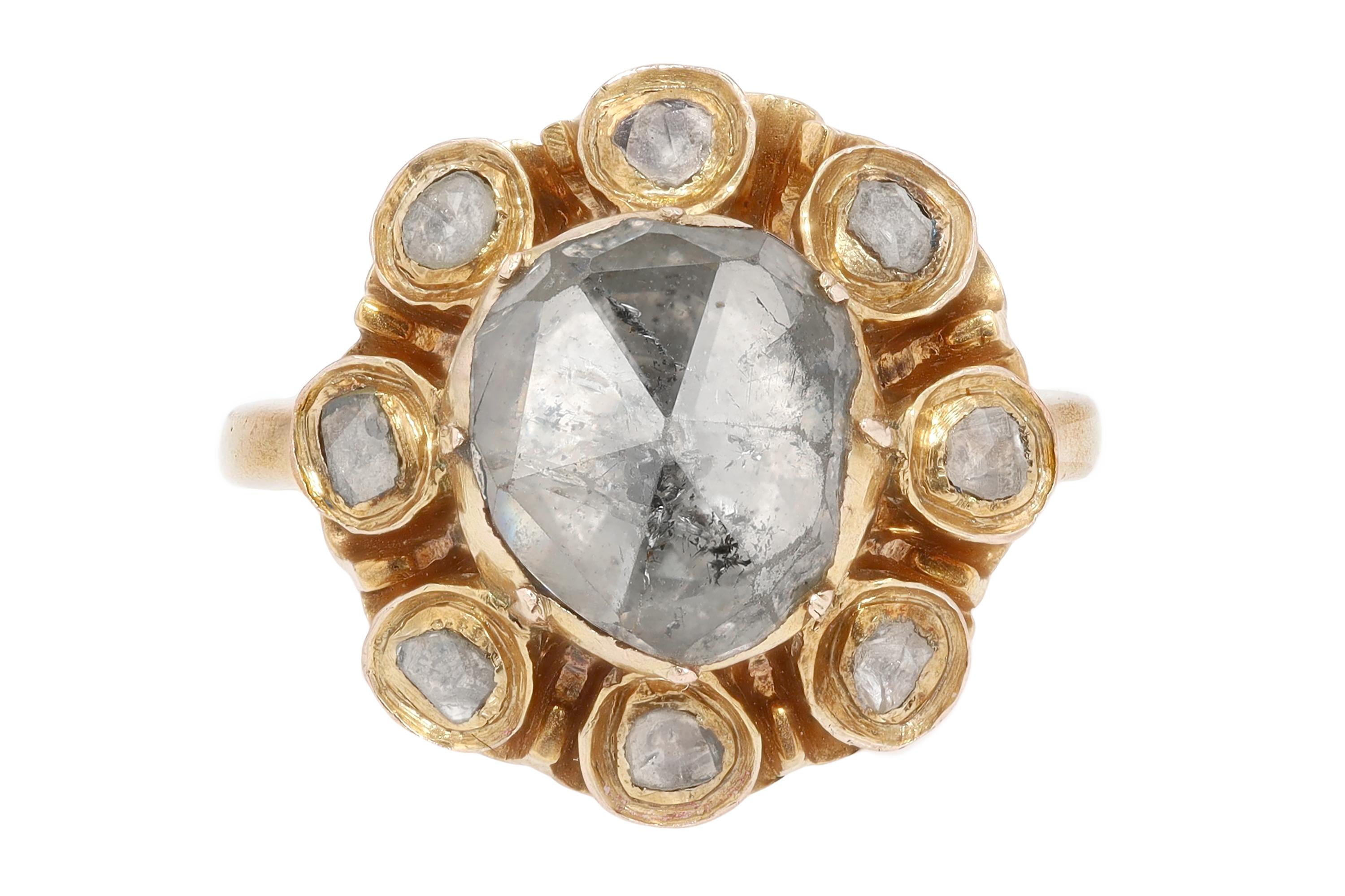 1800s diamond ring