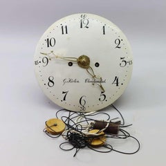 Early 1800s Swedish Mora-Style Floor Clock by G. Hörlin of Christianstad Brand