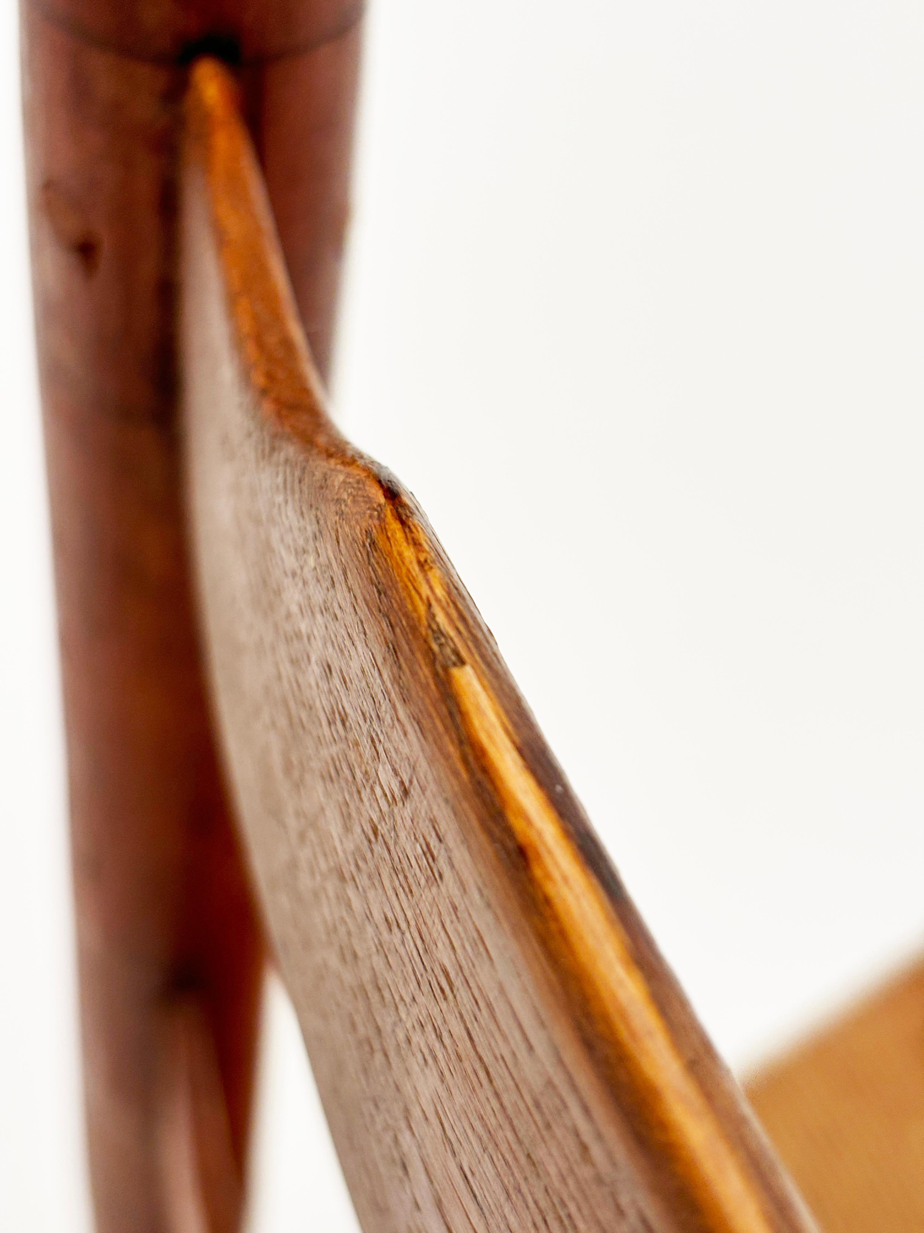 Early 1800’s Three Slat, Pennsylvania Ladder-Back Chair For Sale 9