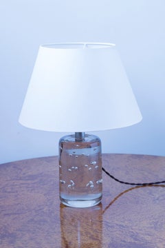 Lampada da tavolo in vetro dei primi anni 1819 di Josef Frank, Svenskt Tenn, Svezia, anni '30