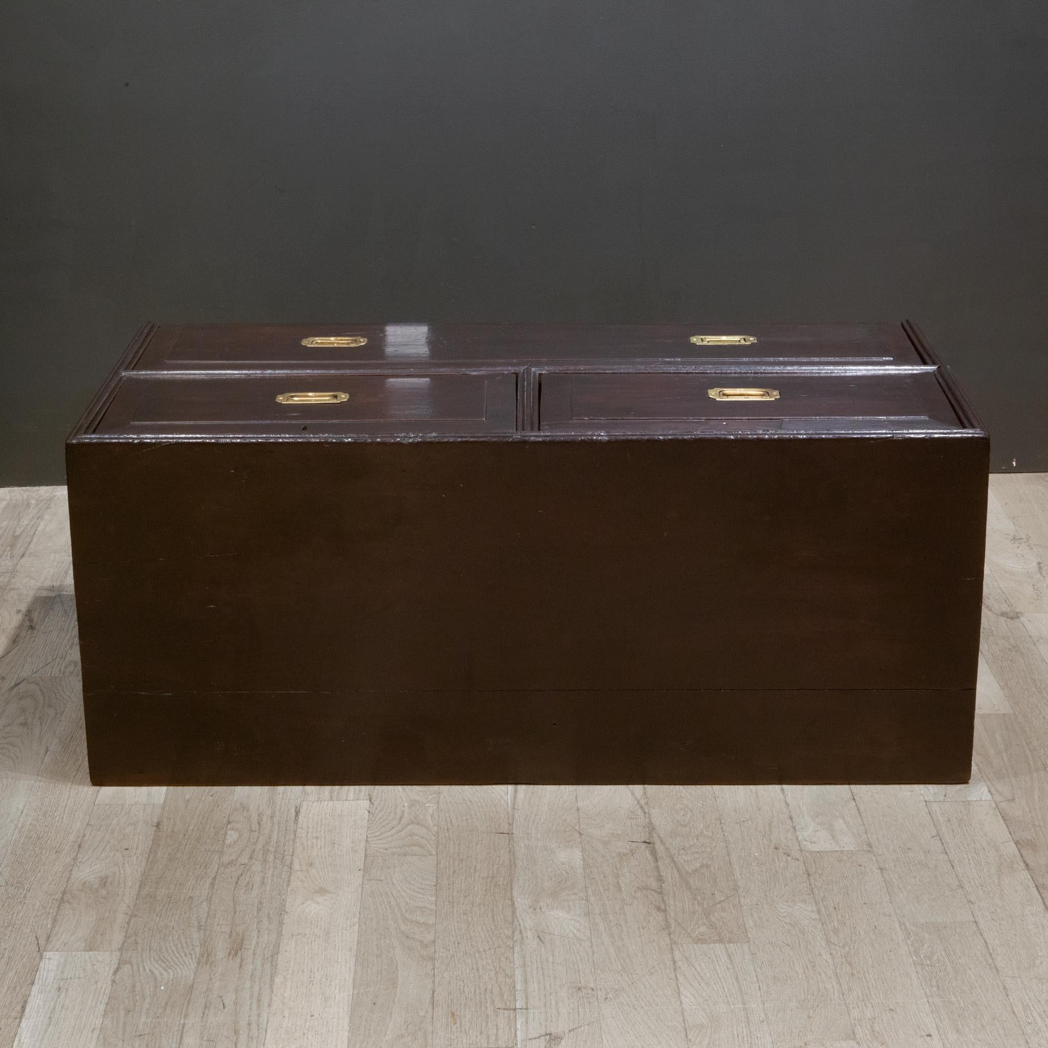 Early 18th c. Anglo/Indian Rosewood Campaign Chest, c.pre-1730 6