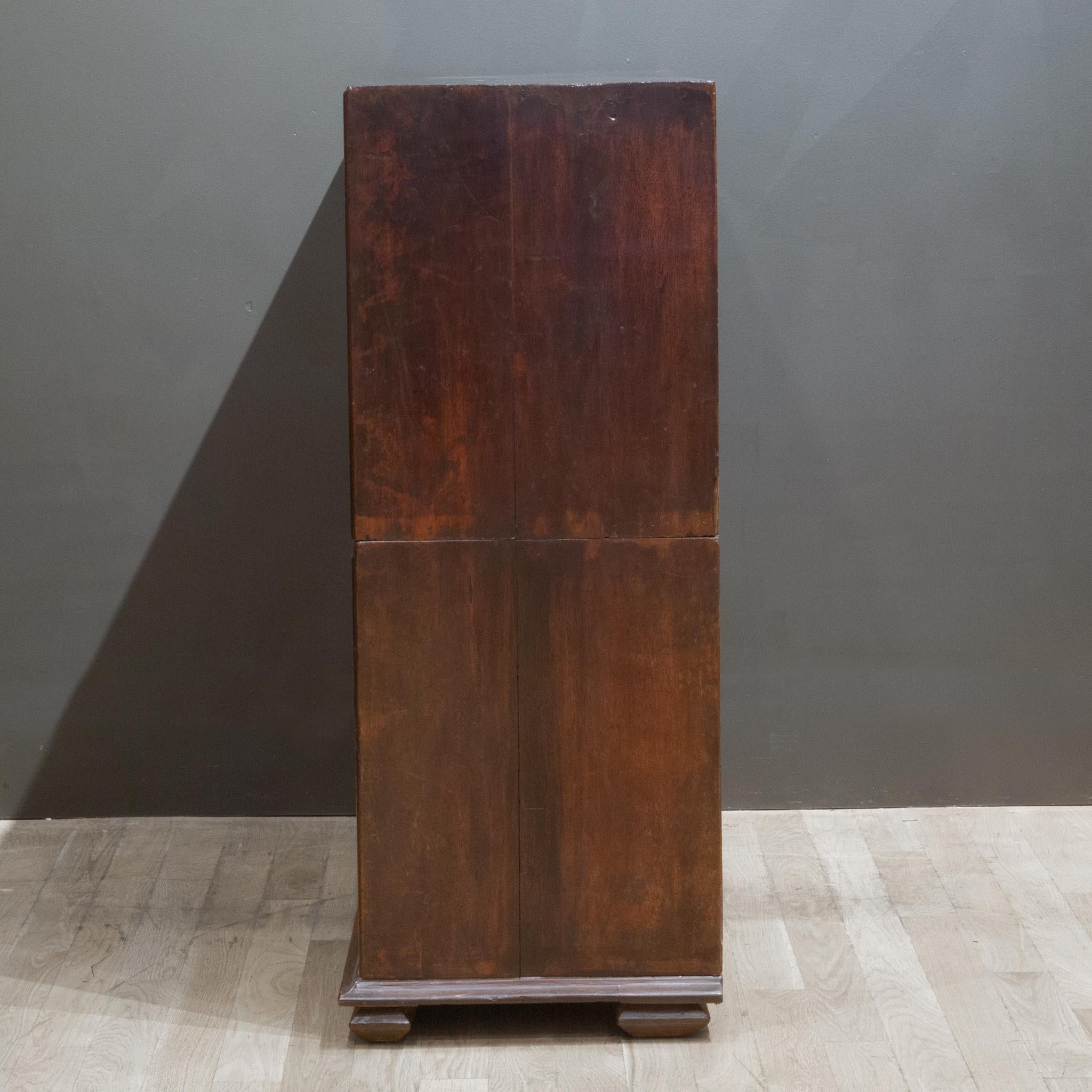 Brass Early 18th c. Anglo/Indian Rosewood Campaign Chest, c.pre-1730