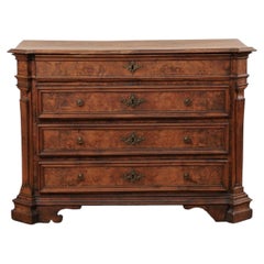 Early 18th C. Chest w/Hidden Butler's Secretary, Italy