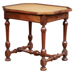 Early 18th c. Italian Baroque Walnut Octagonal Table