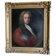 Portrait d'un homme du début du 18e siècle, William Woodhouse de Rearsby Hall  