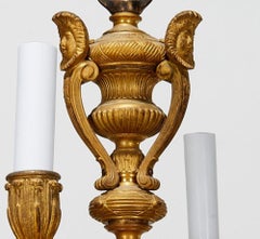 Lampadario Régence Ormolu dell'inizio del XVIII secolo, Collection'S. Keck, Sotheby's 5 dicembre 1991