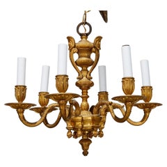 Chandelier en bronze doré de la Régence du début du XVIIIe siècle, collection Keck, Sotheby's, 5 décembre 1991.